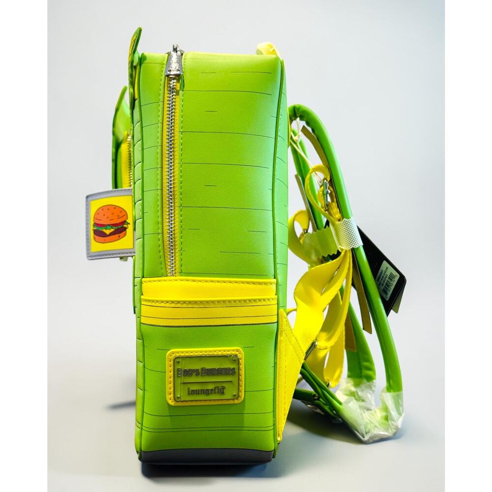 Loungefly Bob’s Burgers Restaurant Mini Backpack NWT Belcher Family - Picture 2 of 5